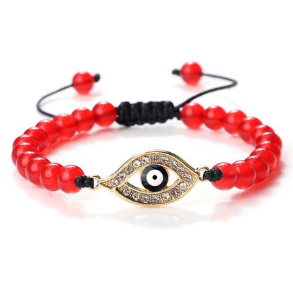 Devil's Eye Micro Inlaid Zircon Bracelet For Women