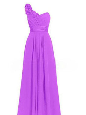 Women's Multi Colored Slanted Neck Sleeveless Strapless Long Dress