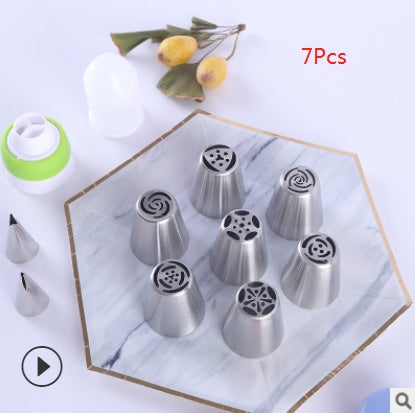 DIY Series Stainless Steel Christmas Decorating Mouth 30 Variety of Cakes Decoration Tools