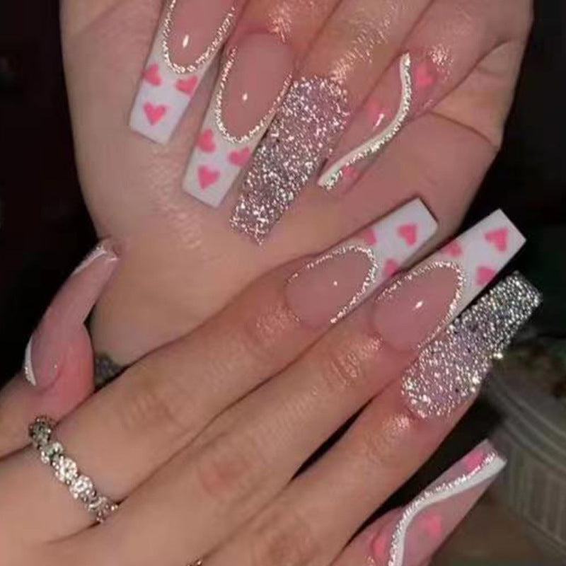 Uñas postizas Beauty Love con acabado para llevar