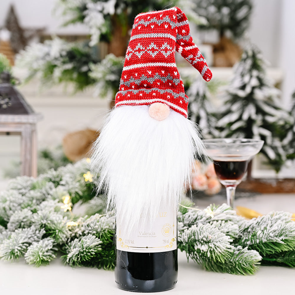 Christmas Decorations Christmas Wine Bottle Socks