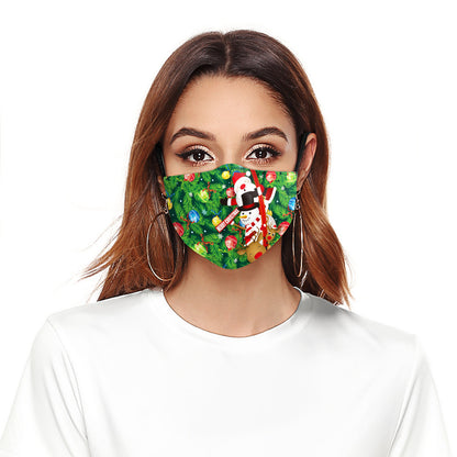 Christmas Starry Sky Digital Printing Dust Mask