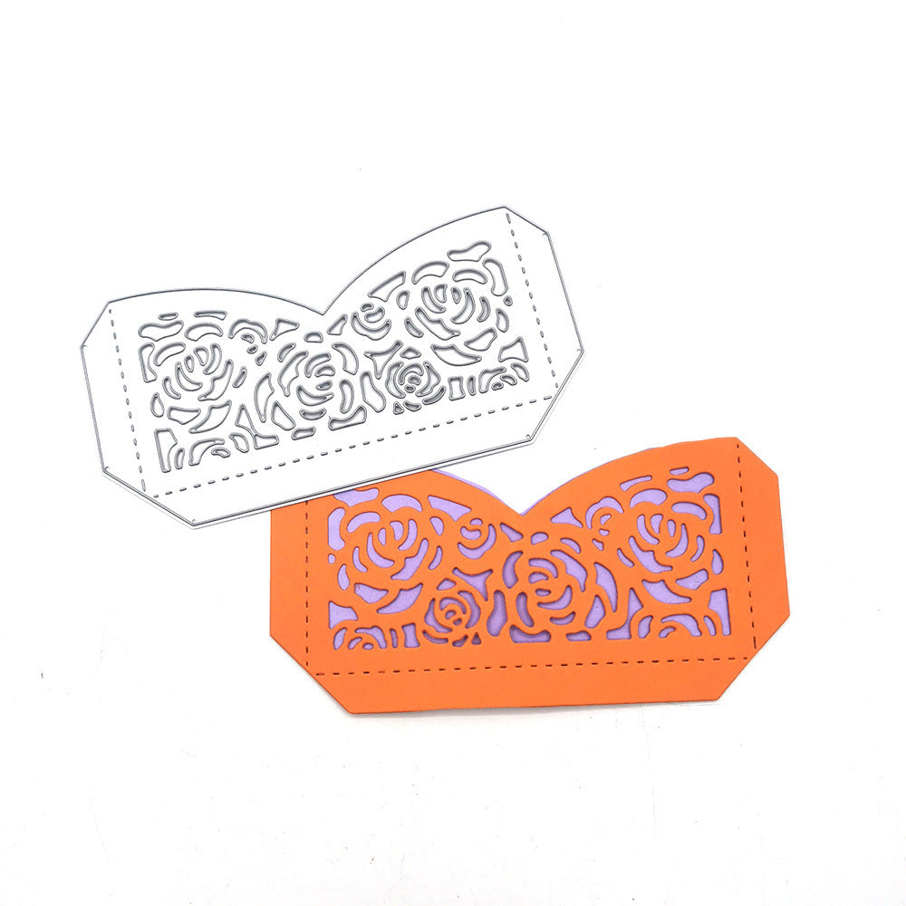 DIY carbon steel die for greeting card lace