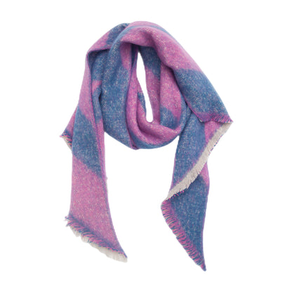 European And American Yarn Rhombus Twill Scarf