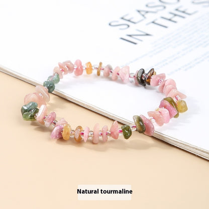 Women's Simple And Versatile Crystal Stone Bracelet