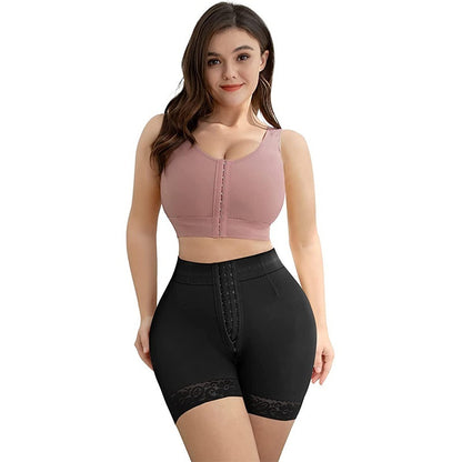 New Hip Slimming Clothes Abdominal Pants Zipper Hip Lifting