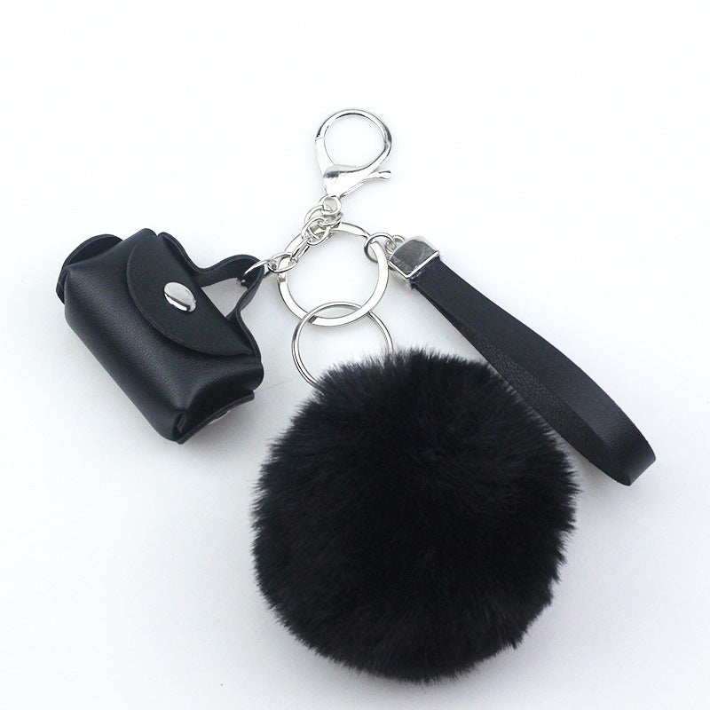 Fashion Ornaments Creative Leather Bag Keychain