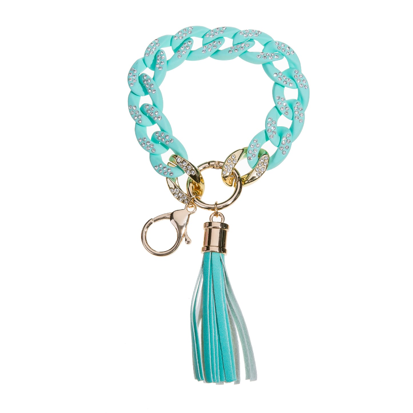 Resin Bracelet Women's Color Keychain