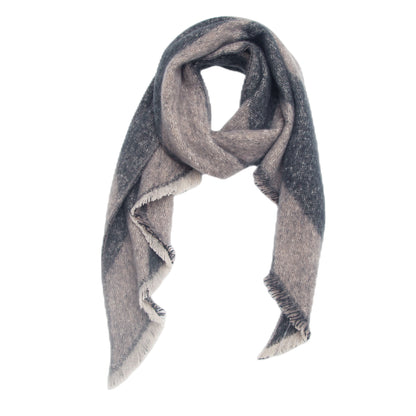 European And American Yarn Rhombus Twill Scarf