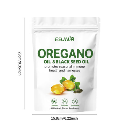 Soft Capsules 300 Tablets Of Oregano Oil