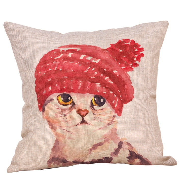 ADORABLE CAT PILLOW COVERS