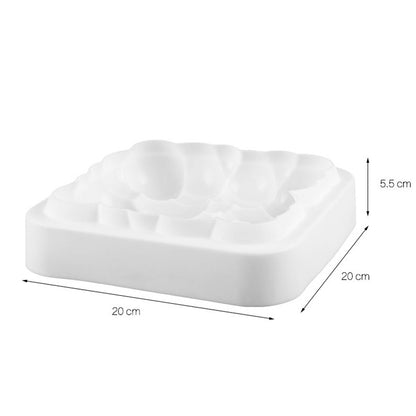 Molde de silicona para mousse de muaré