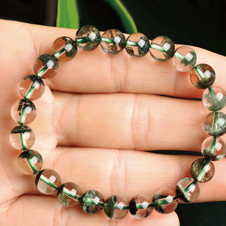 Natural crystal green ghost Bracelet