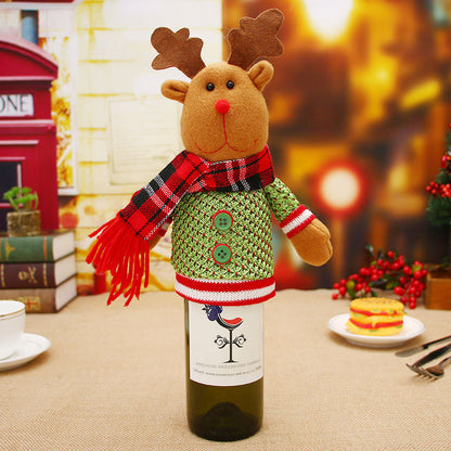 Christmas Decorations Christmas Wine Bottle Socks