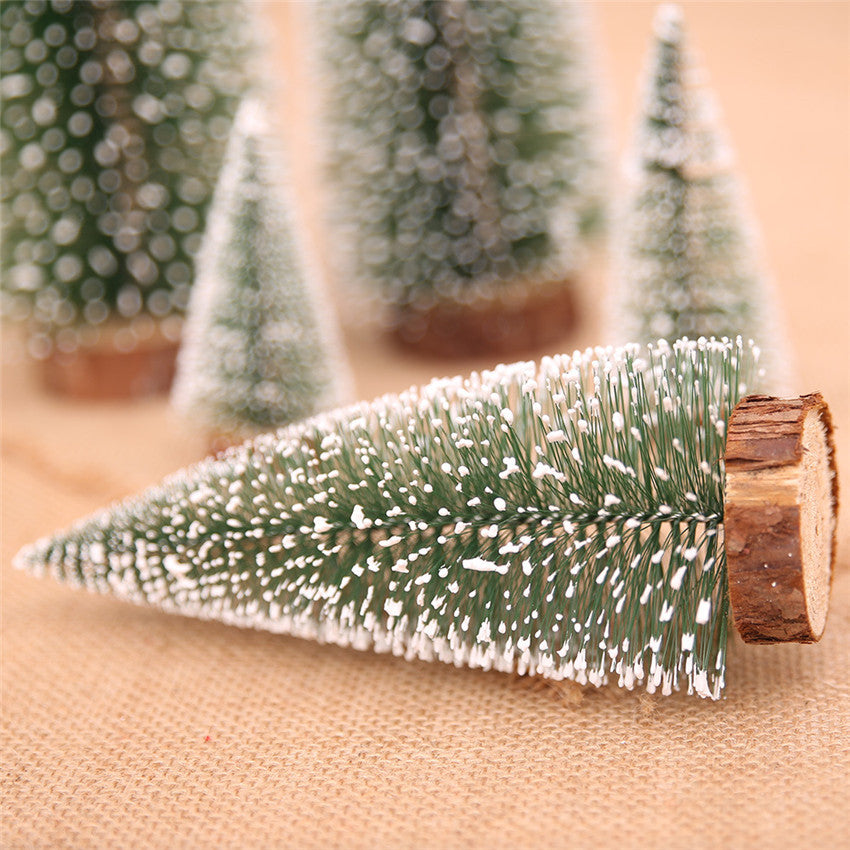 Christmas pine needle tree decoration