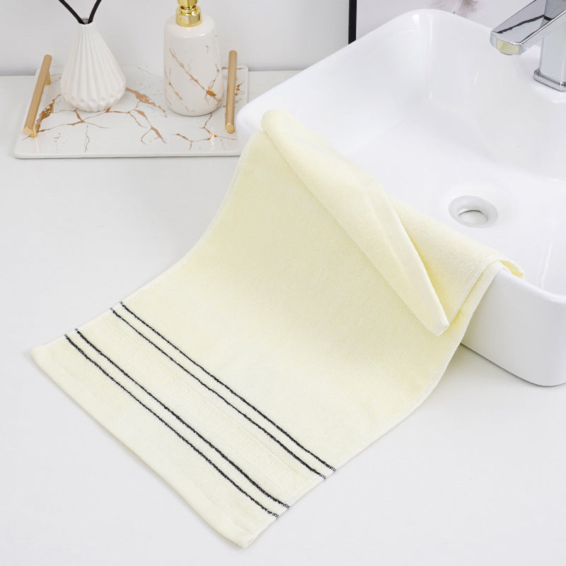 Gaoyang Factory Wholesale Pure Cotton 32 Strand Double Silk Absorbent Towel Gift Custom Daily Necessities Towel Promotion