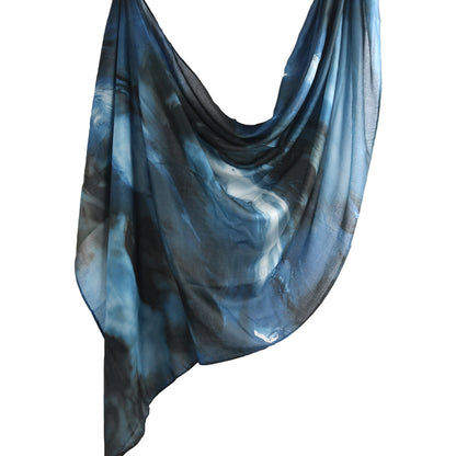 Polyester Printed Tie-dyed New Cotton Scarf