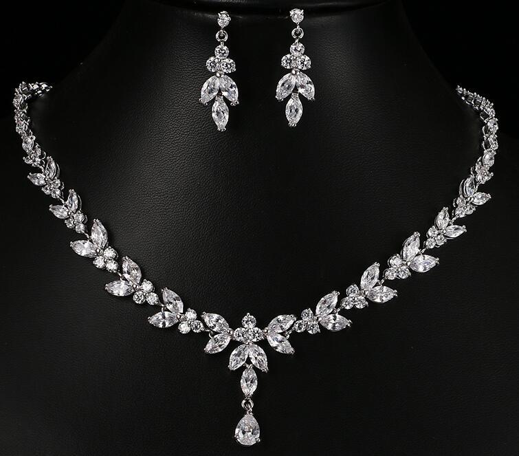 Zircon Simple Bridal Set