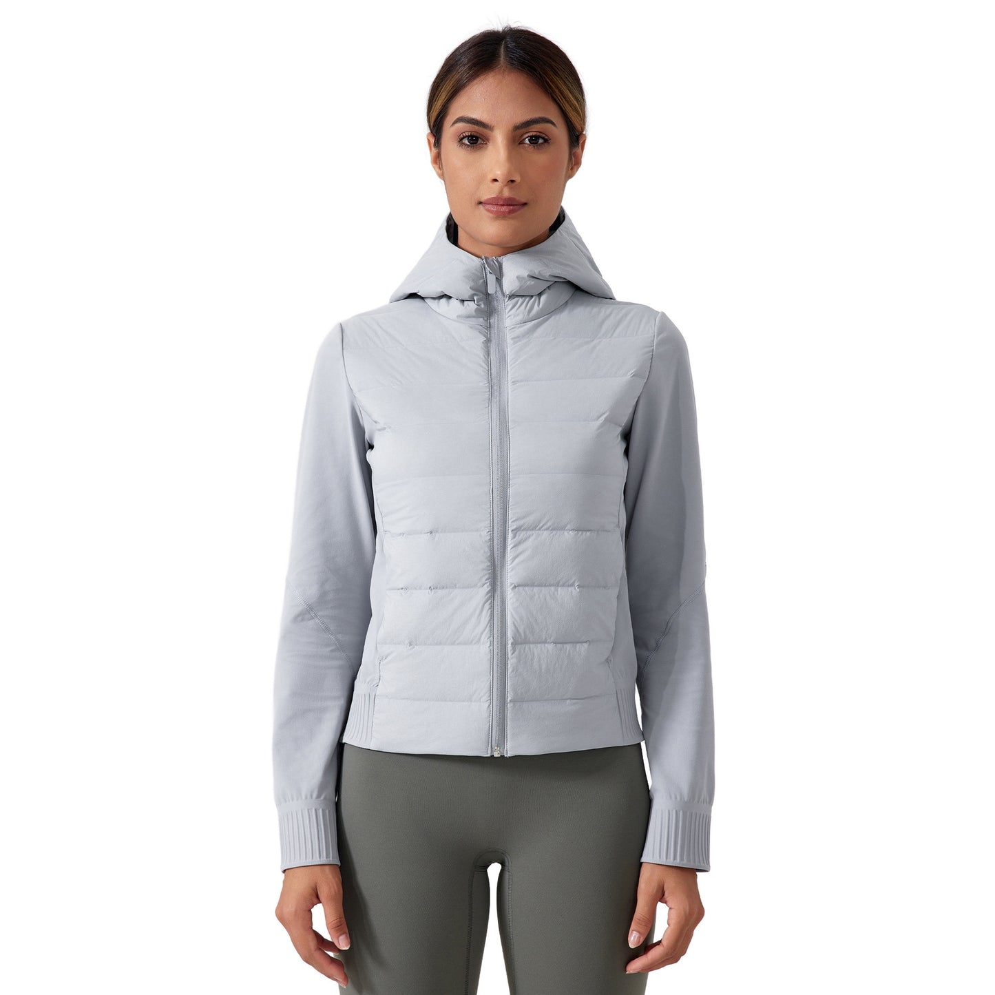 Thin Hood Down Jacket Women's Windproof, Waterproof And Warm Coat