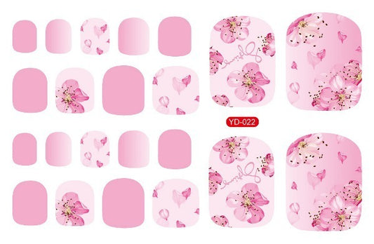 Summer Fashion Manicure Foot Sticker