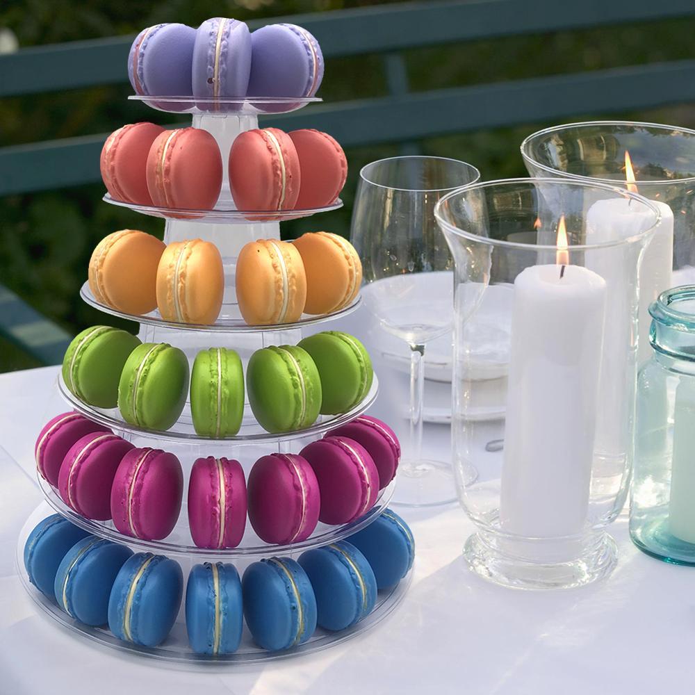 Expositor de macarons de 6 capas