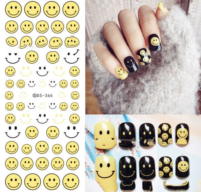 Smiley Manicure Sticker