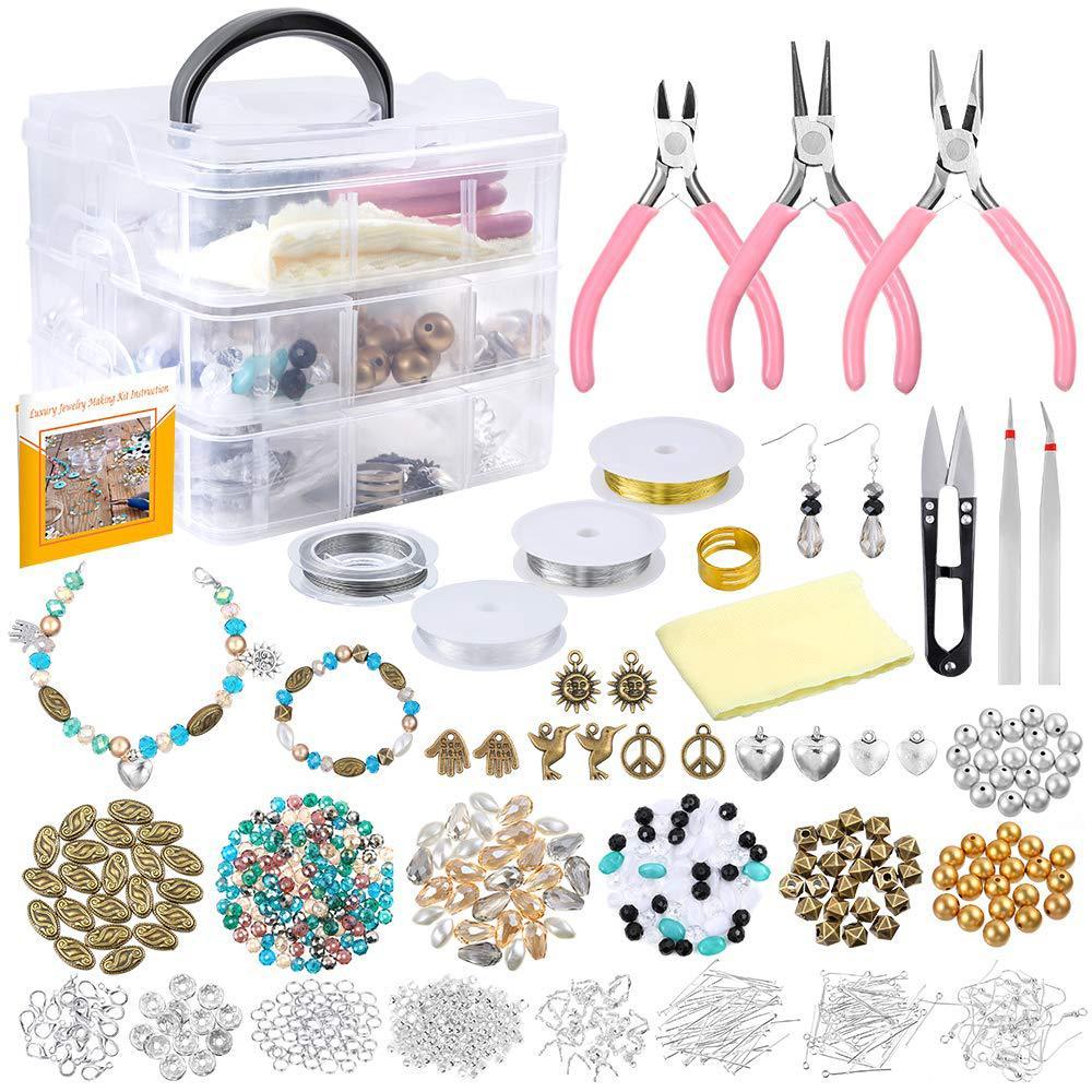 Acrylic Bead Pearl Crystal Shaped Bead Making Set