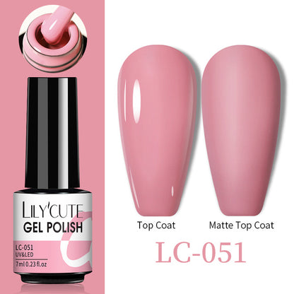 Esmalte de uñas que cambia de color con gel térmico