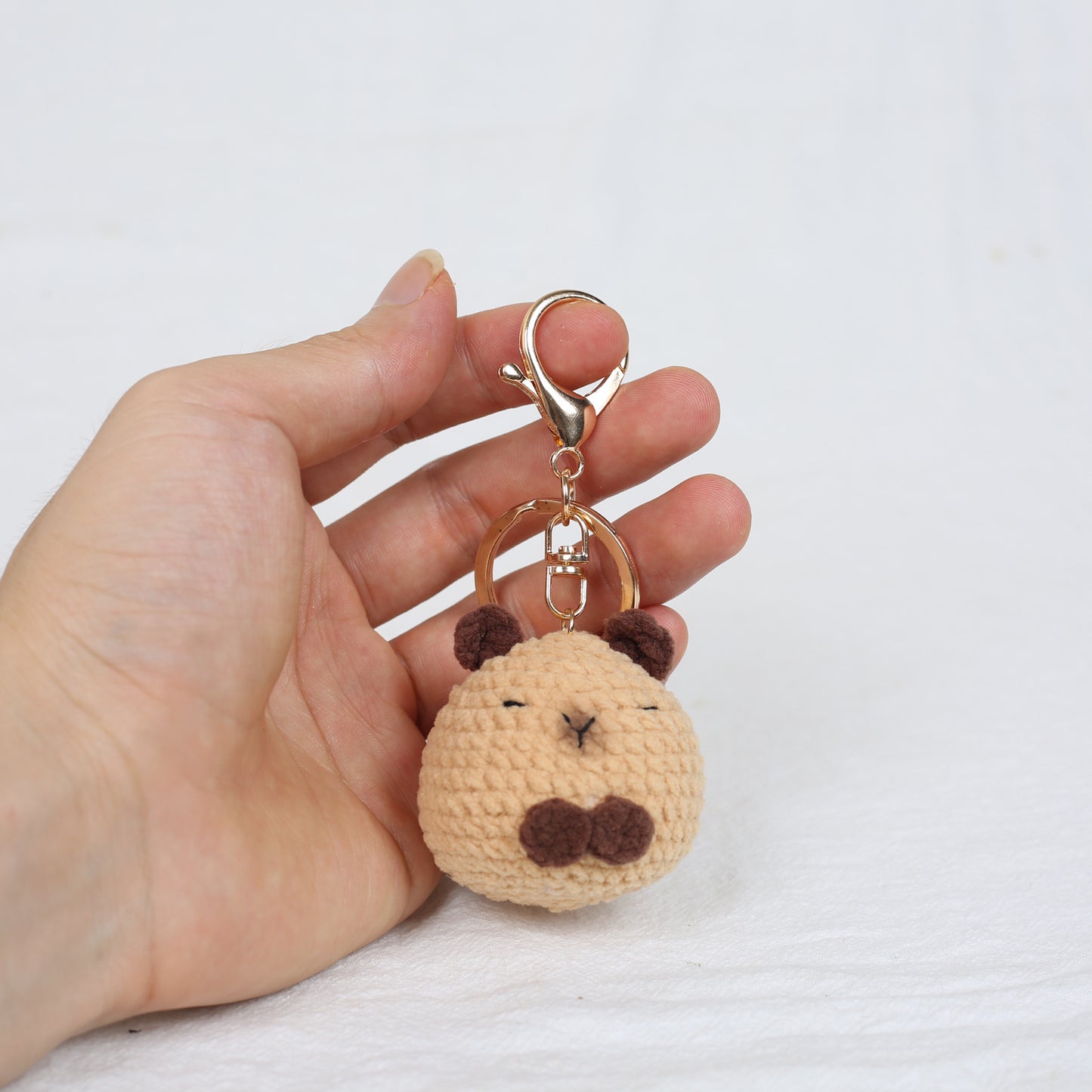 Kappabala Rabbit Keychain Hand-woven Small Animal Pendant