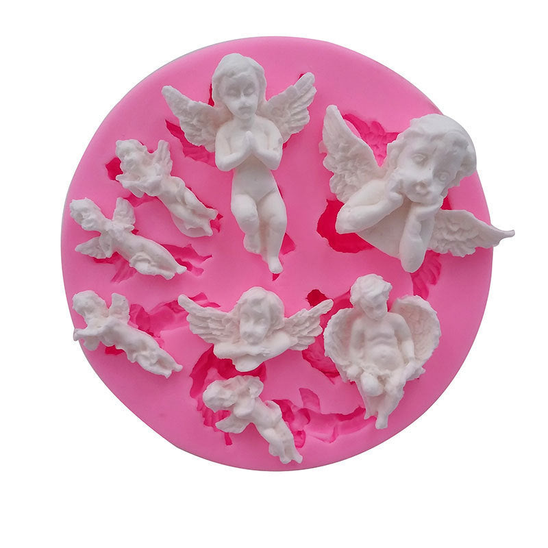 8 Little Angels Combined Liquid Silicone Mold