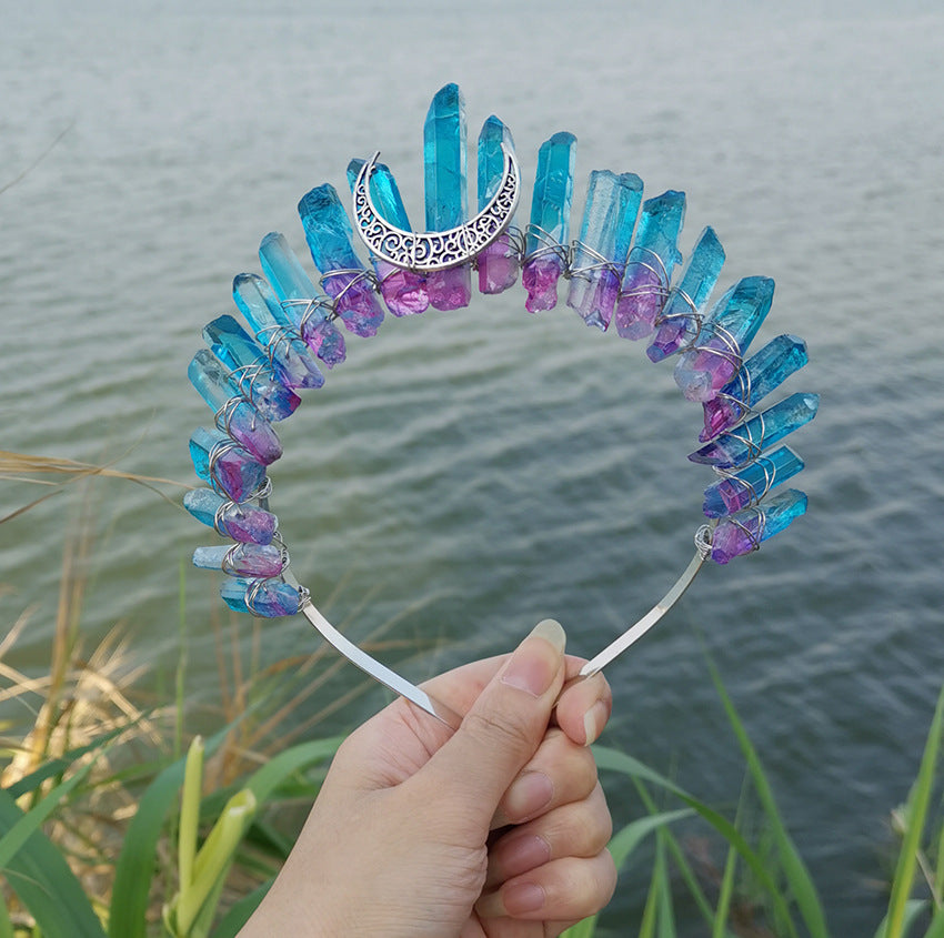 Mermaid Color Moon Accessories Headband