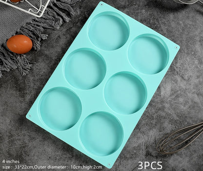 Silicone chiffon cake molds