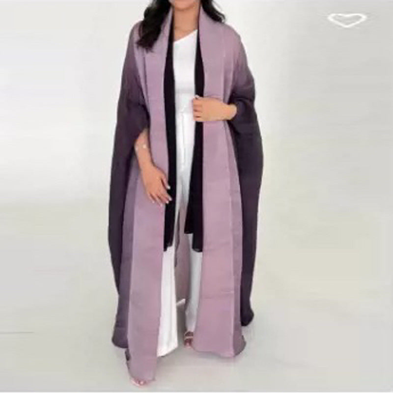 Sanzhai Shoulder Cloak Coat Pleated Loose Plus Size Scarf