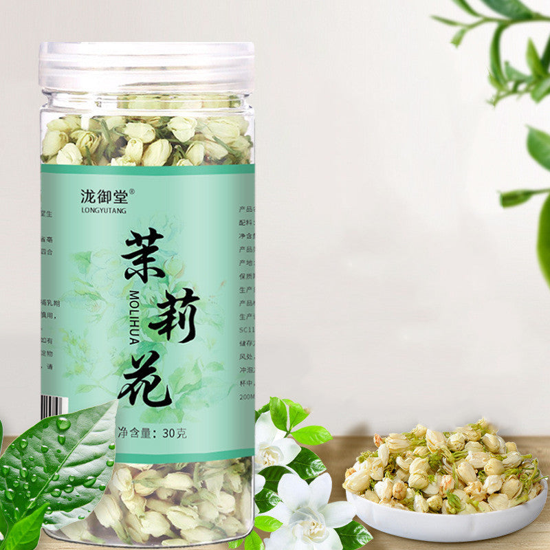 Jasmine Tea 30gbottle Fragrance Jasmine Buds Camellia Leaf