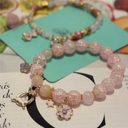 Natural stone multilayer fashion retro bracelet