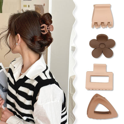 Juego de tres piezas de la serie Coffee Color: pasadores, accesorios para el cabello recogido