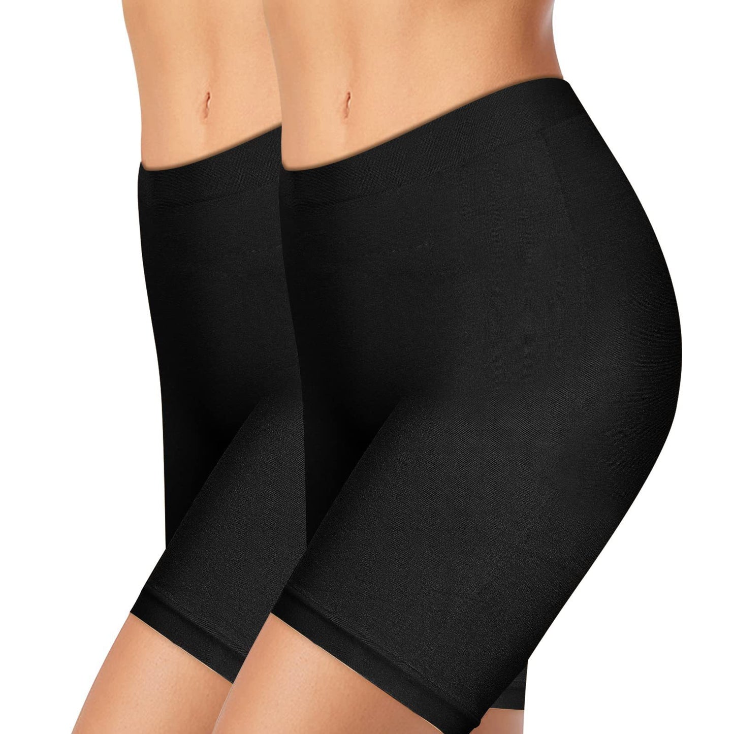 High Waist Belly Contraction Seamless Leggings Women's Plus Size Sports Safety Pants Anti-exposure