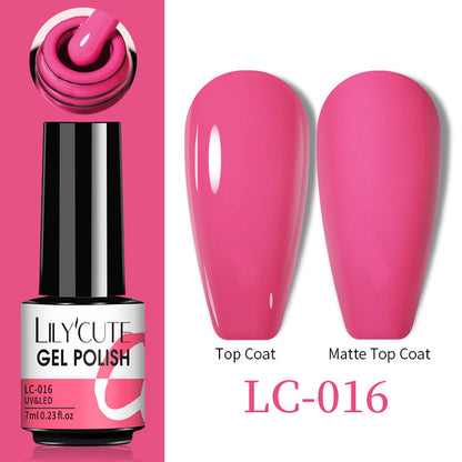 Esmalte de uñas que cambia de color con gel térmico