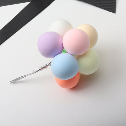 Baking Cake Decorating Colorful Balloons Plugin