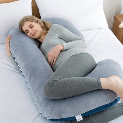 Multi Functional Folding Maternity C Shaped Full Body Sleeping Pillow Pregnancy Body