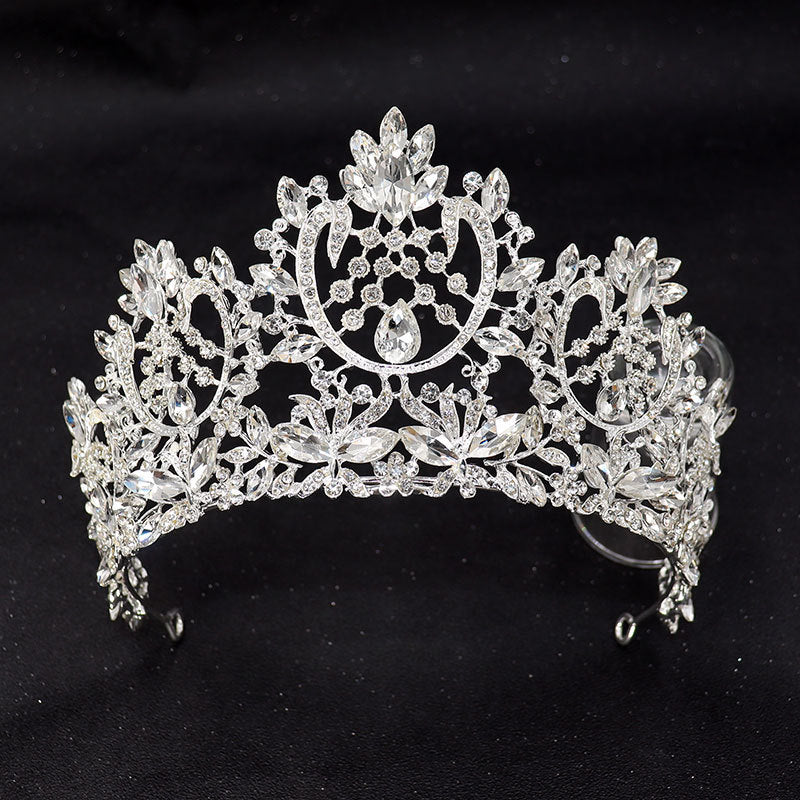 Flower Horse Eye Atmospheric Bride Crown Photography Birthday Show Tiara