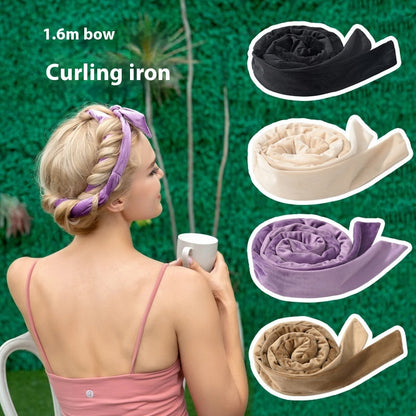 Lengthened Hair Curler Bowknot Wave Sleep No Heat