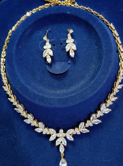 Zircon Simple Bridal Set