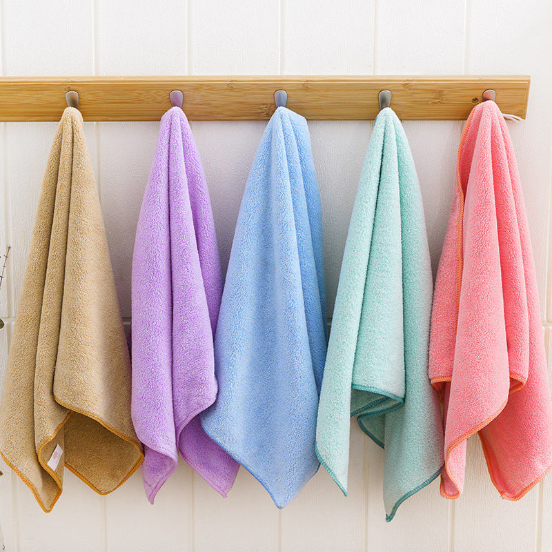 Coral velvet soft towel