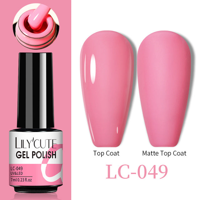 Esmalte de uñas que cambia de color con gel térmico