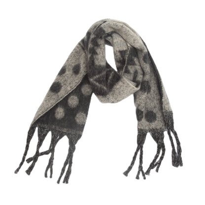 Shawl Thickened Scarf Tassel Jacquard Dot Scarf