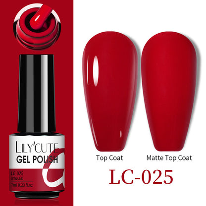 Esmalte de uñas que cambia de color con gel térmico