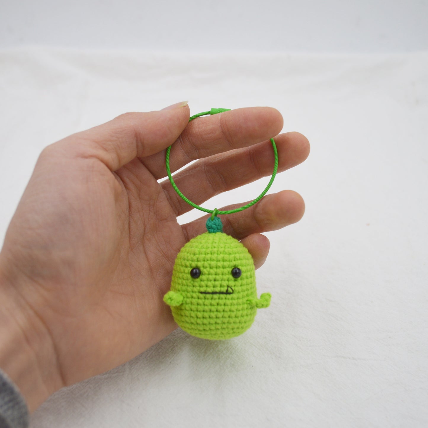 Little Dinosaur Knitted Pendant Key Ring