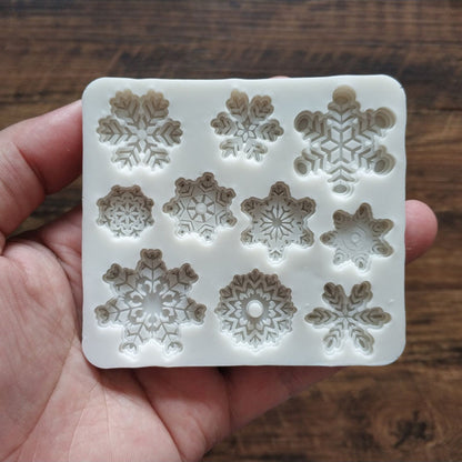 Christmas snowflake silicone mold