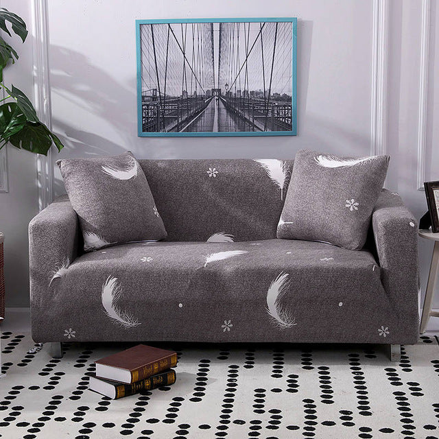 Printed sofa cushion sofa cover sofa cover